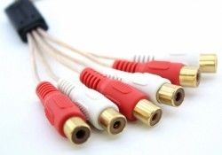 S-Link SL-DC56 6 RCA Dişi 3.5 mm Stereo Dişi Kablo