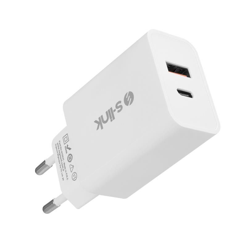 S-Link SL-EC60 20W PD3.0+QC4.0 Hızlı Şarj Adaptörü