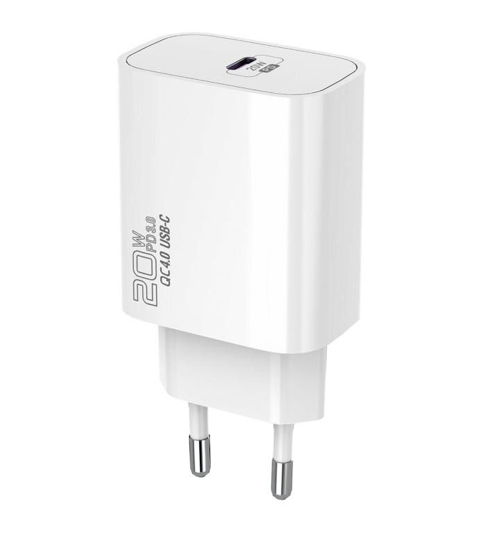 S-Link SL-EC62TP 20W Type-C Kablolu Hızlı Şarj Adp