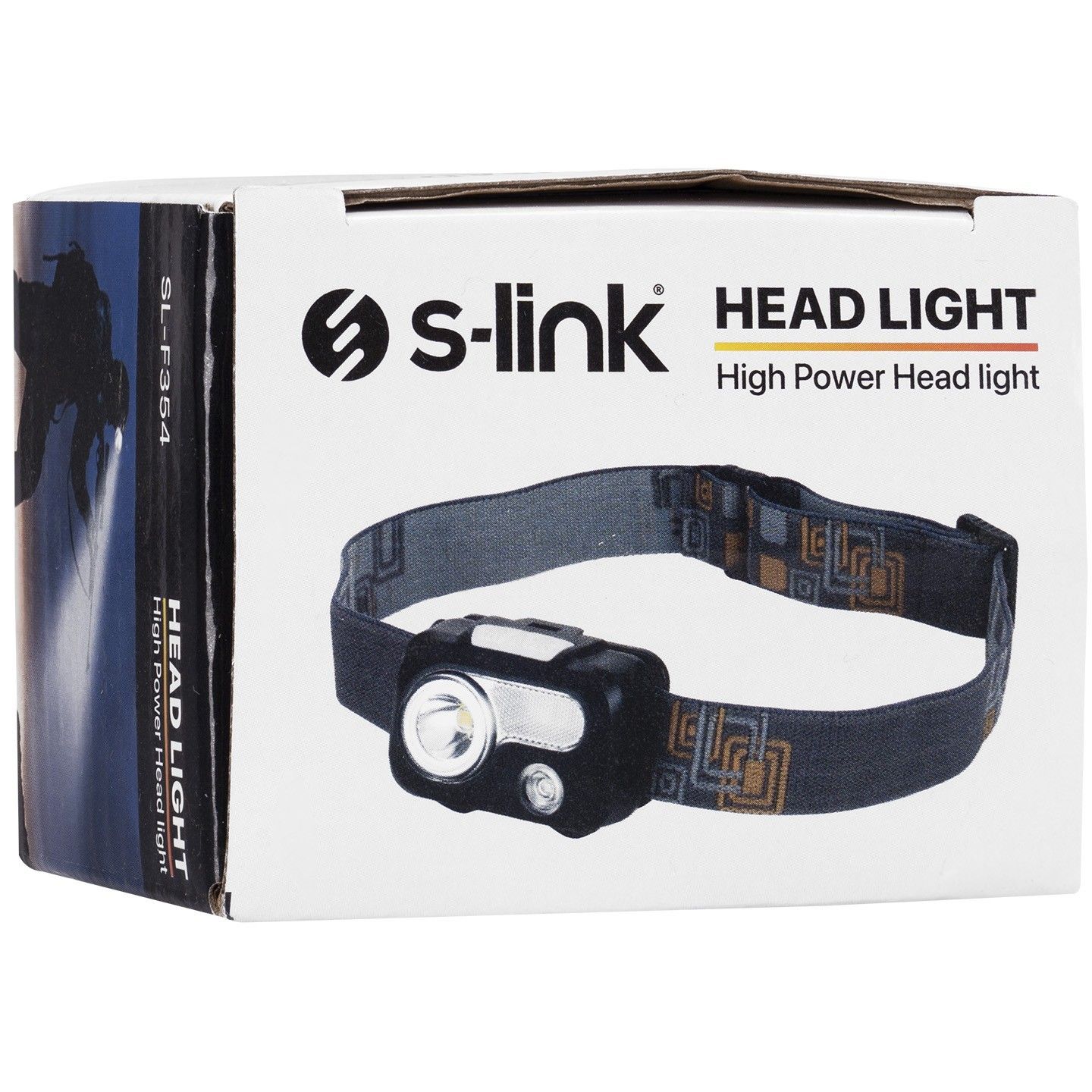 S-Link SL-F354 3W Pilli Kafa Lambası