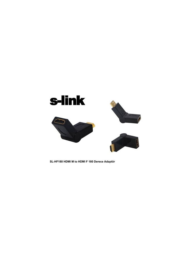 S-Link SL-HF180 Dişi-Erkek 180 Derece Hdmi Adaptör