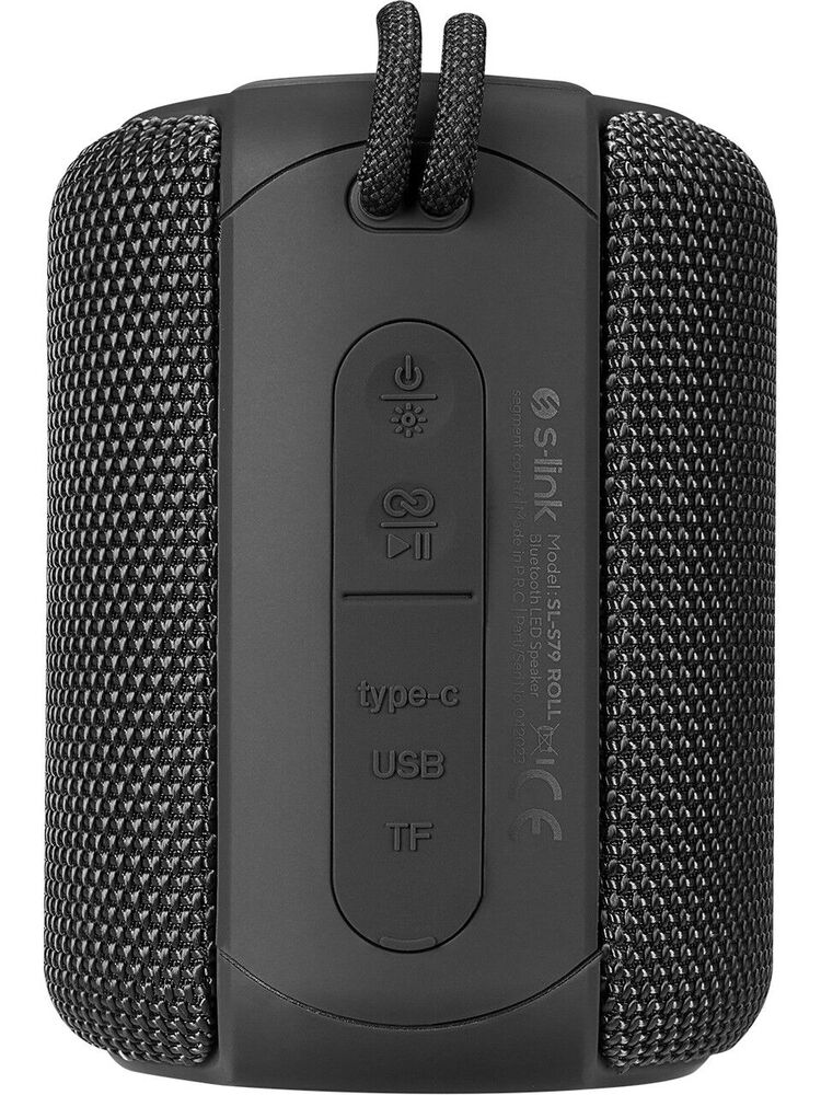 S-Link SL-S79 ROLL Siyah 6W USB/TF/TWS/IPX5 BT Spe