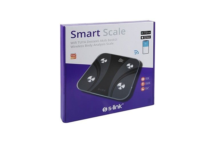 S-Link SL-SBS8 WiFi TUYA Destekli Akıllı Baskül