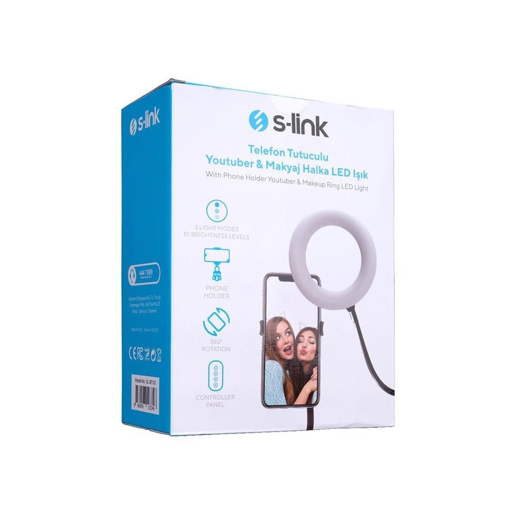 S-Link SL-SF100 6" 12W Telefon Tutuculu Halka Led