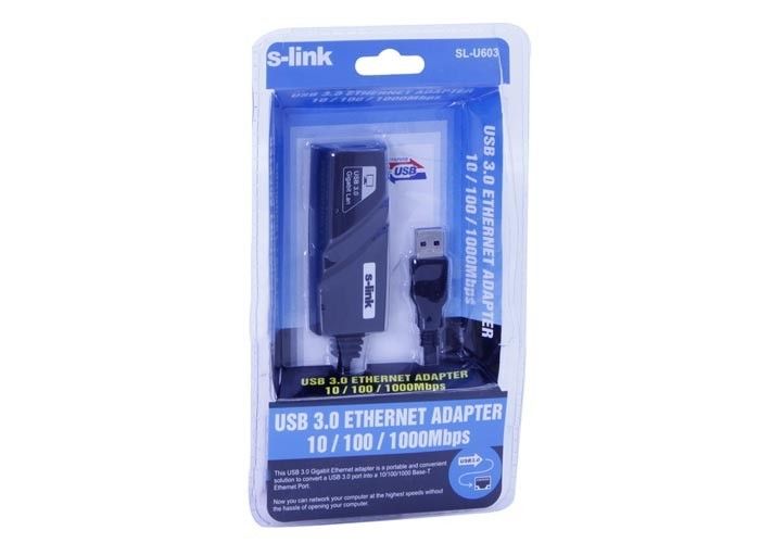 S-Link SL-U603 Usb 3.0 To Lan Gigabit Çevirici