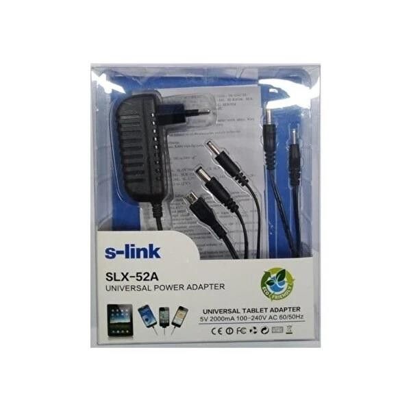 S-Link SLX-52A 5V 2A Universal Tablet Pc Adaptör
