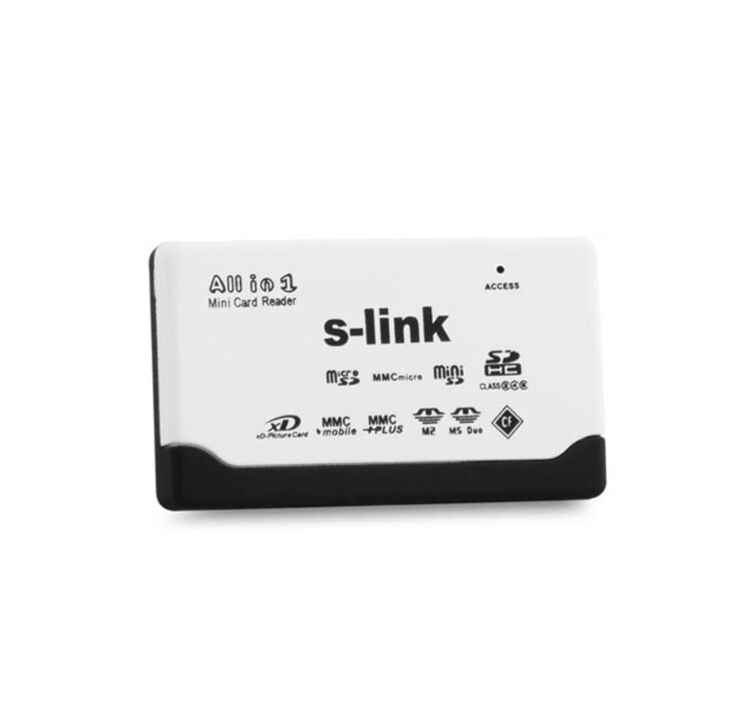 S-Link SLX-A62 Usb Harici TF M2 Kart Okuyucu