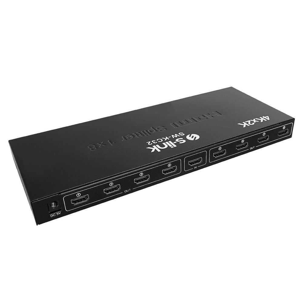 S-Link SW-KC32 8 Port 4Kx2K Hdmi Splitter