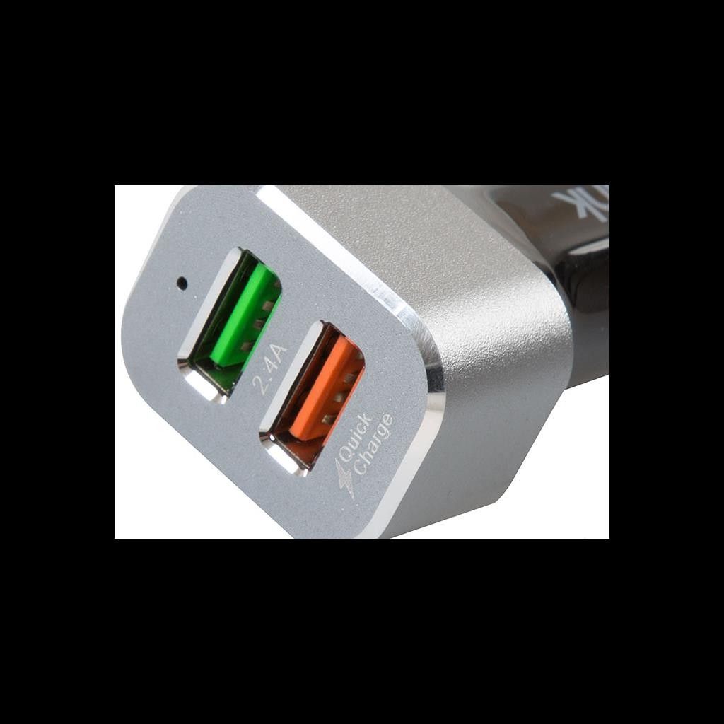 S-Link SW-QAC40M 2xUsb 5.4A Metal Araç Şarj Cihazı