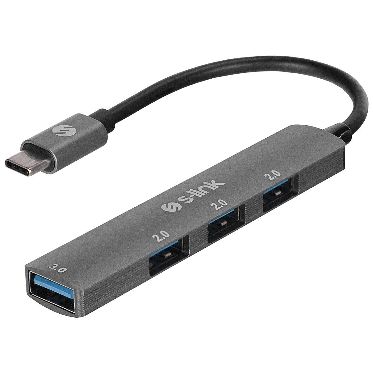 S-Link SW-U324 4 Port Usb 3.0/2.0 Type-C Usb Hub