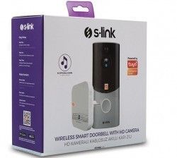 S-Link Swapp SL-EG22 1080p Kameralı WiFi Kapı Zili