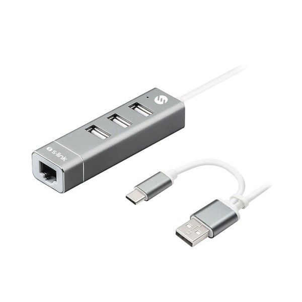 S-Link Swapp SW-U222 3 Port Usb 2.0 Type-C Usb Hub