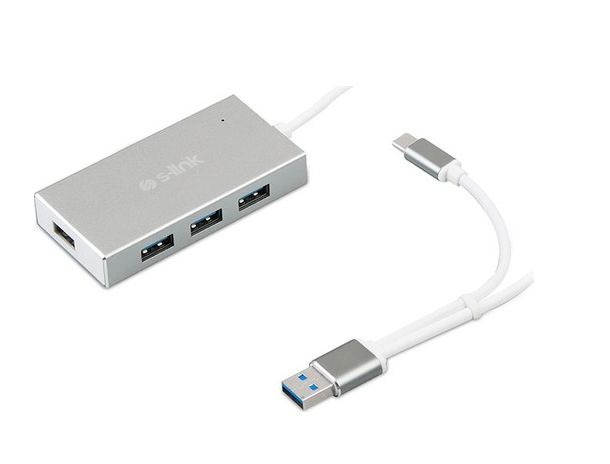 S-link Swapp SW-U320 4 Port Usb 3.0 Type-C Usb Hub