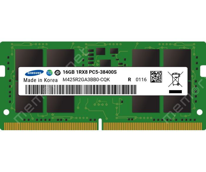 Samsung 16Gb 5600Mhz Ddr5 SODIMM Ram