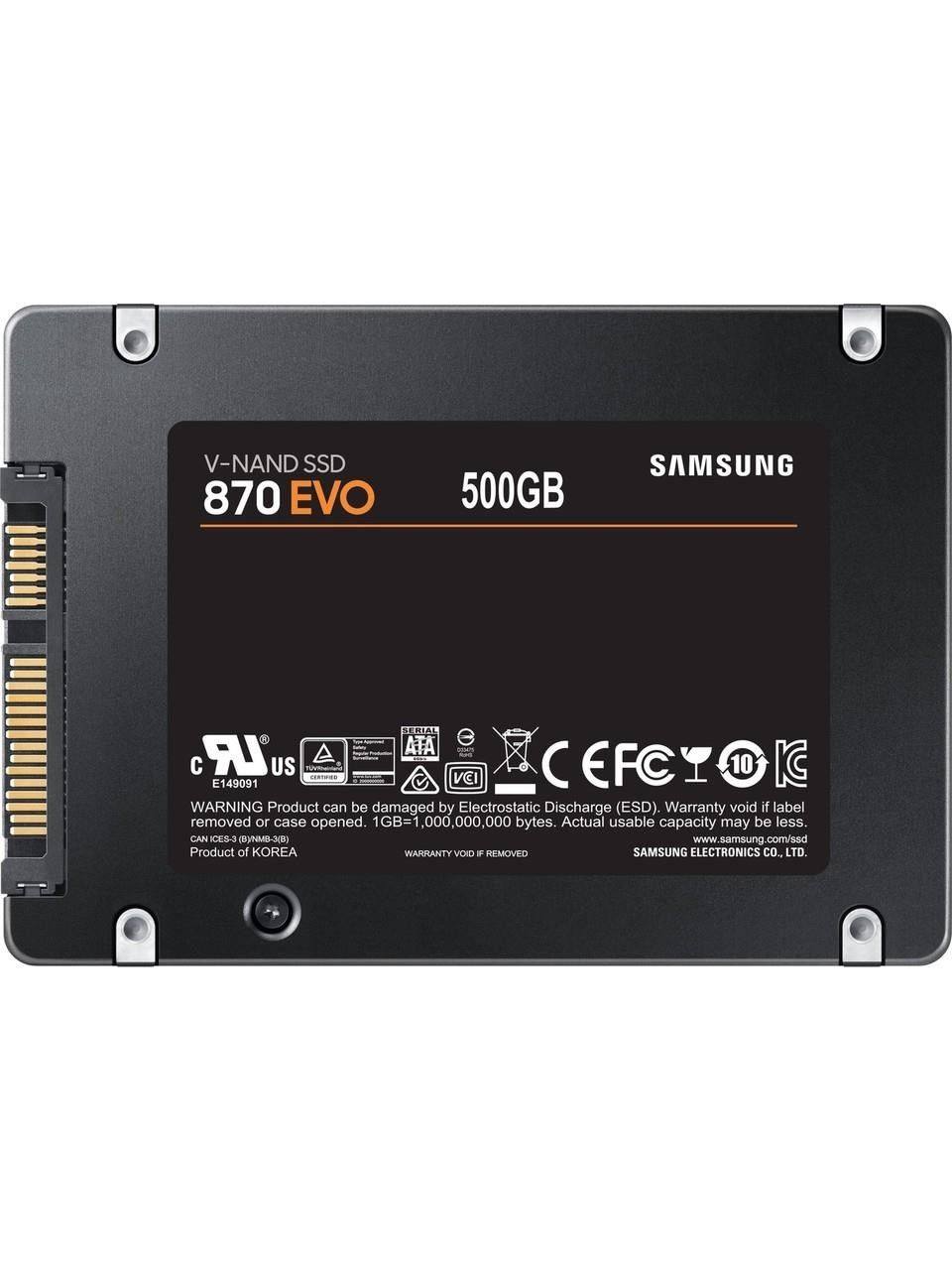 Samsung 870 Evo Sata 3 500Gb Ssd Disk
