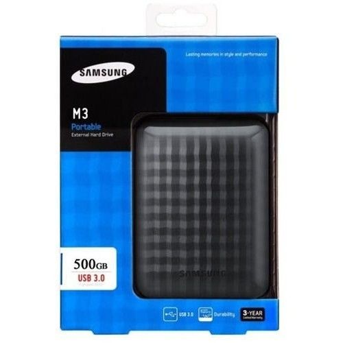 Samsung M3 Portable 500Gb Usb3.0 Siyah Harici Disk