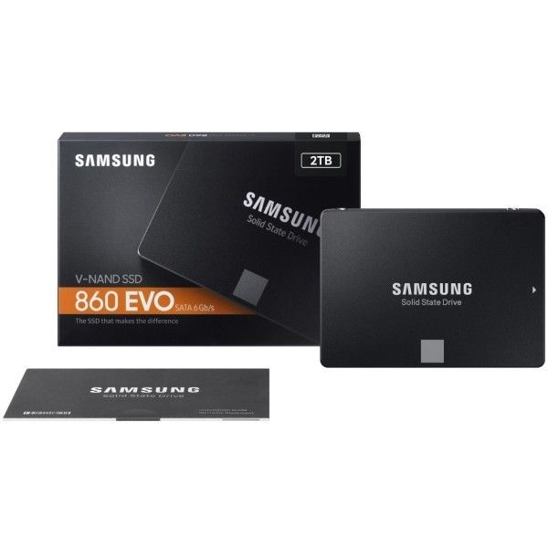 Samsung V-Nand Ssd 860 Evo Sata 6Gb/s 2Tb Ssd Disk