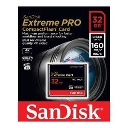 Sandisk 32 Gb Compact Flash Kart