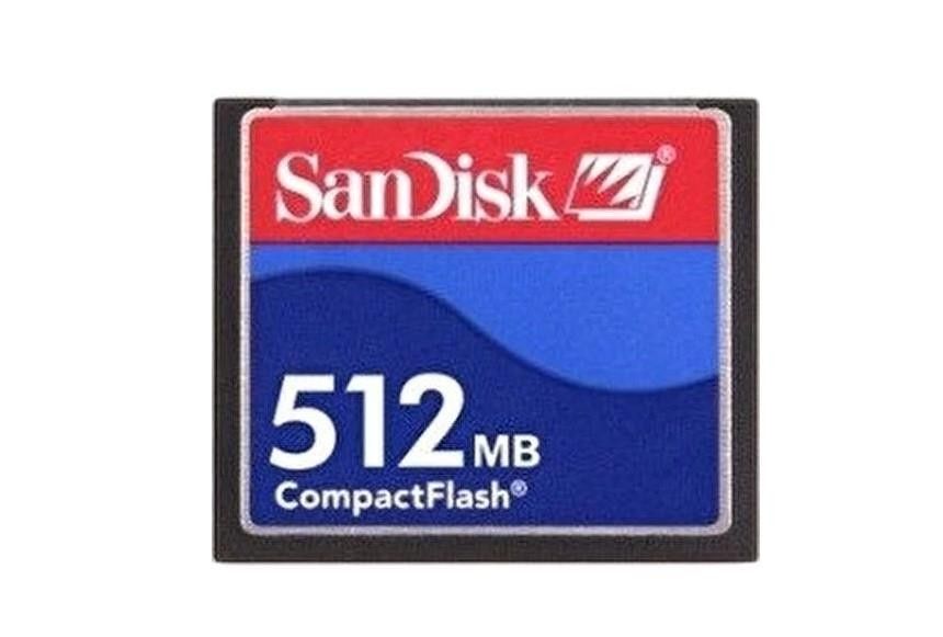 Sandisk 512 Mb Compact Flash Kart