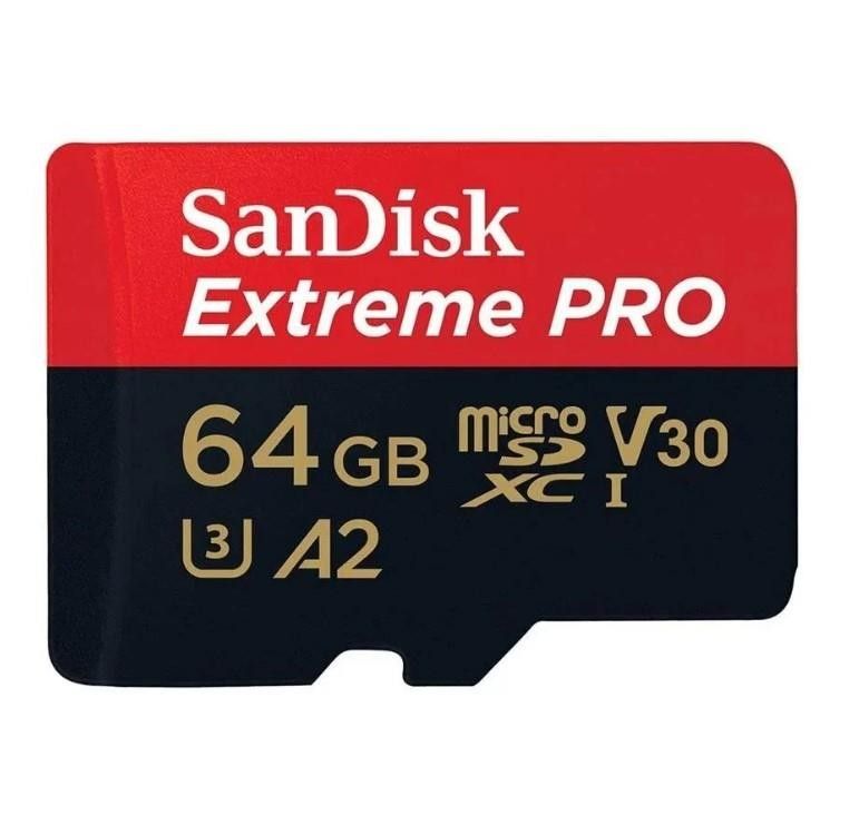 Sandisk Extreme Pro 64Gb MicroSDXC UHS-I Hafıza