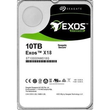 Seagate 3.5" 10Tb Exos X18 7200Rpm 256Mb Sata3 Hdd