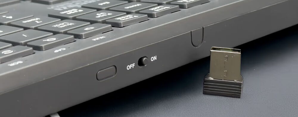 Secuzi CES-5201 Kablosuz Klavye Siyah