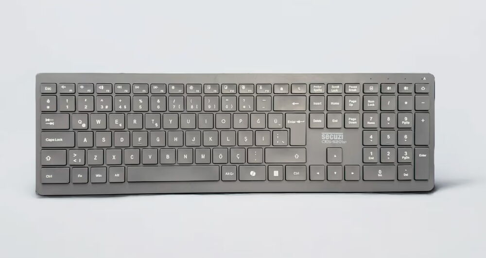 Secuzi CES-5201BT Kablosuz Klavye Siyah