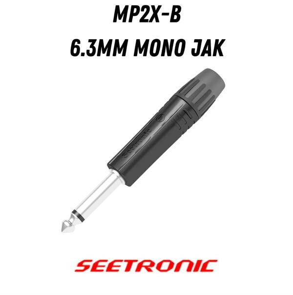 Seetronic MP2X-B 6.3mm Mono Jak