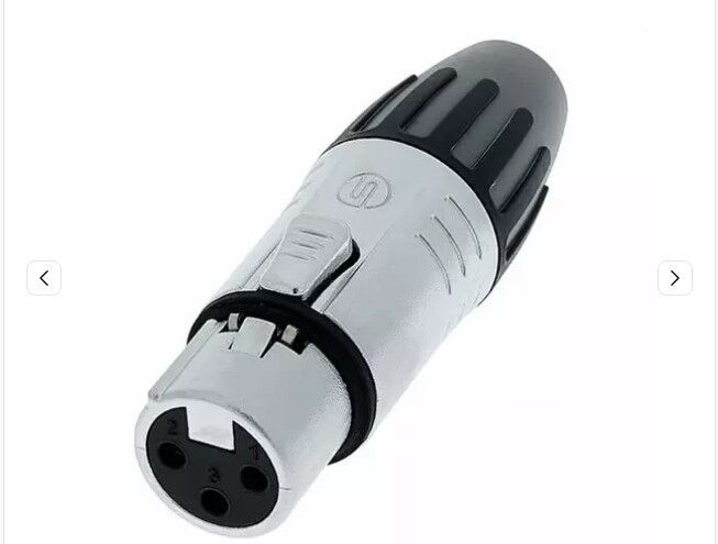 Seetronic SCMF3-B 3 Pin Dişi XLR Jak