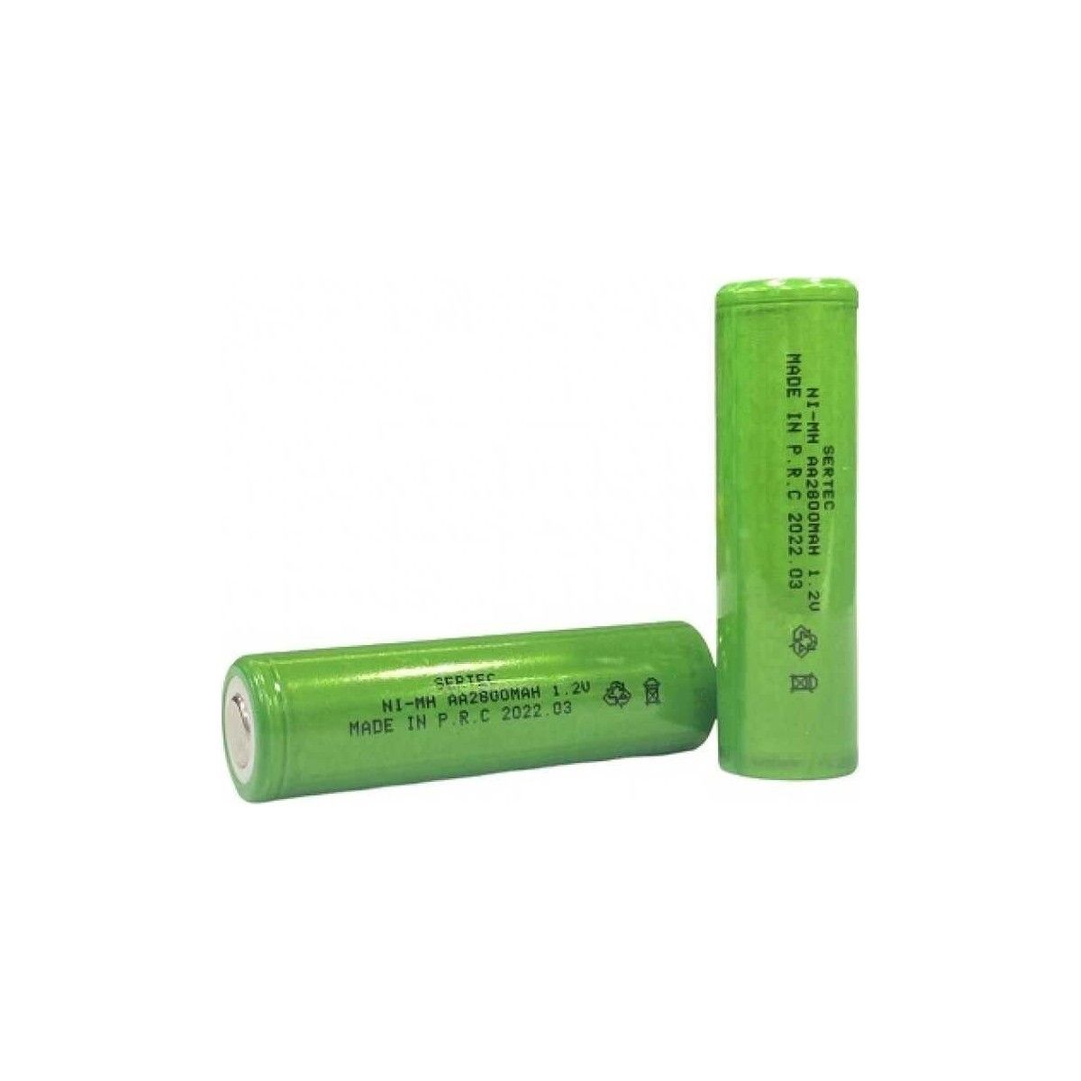 Sertec 1.2V 2500mAh Ni-Mh AA Şarjlı Pil