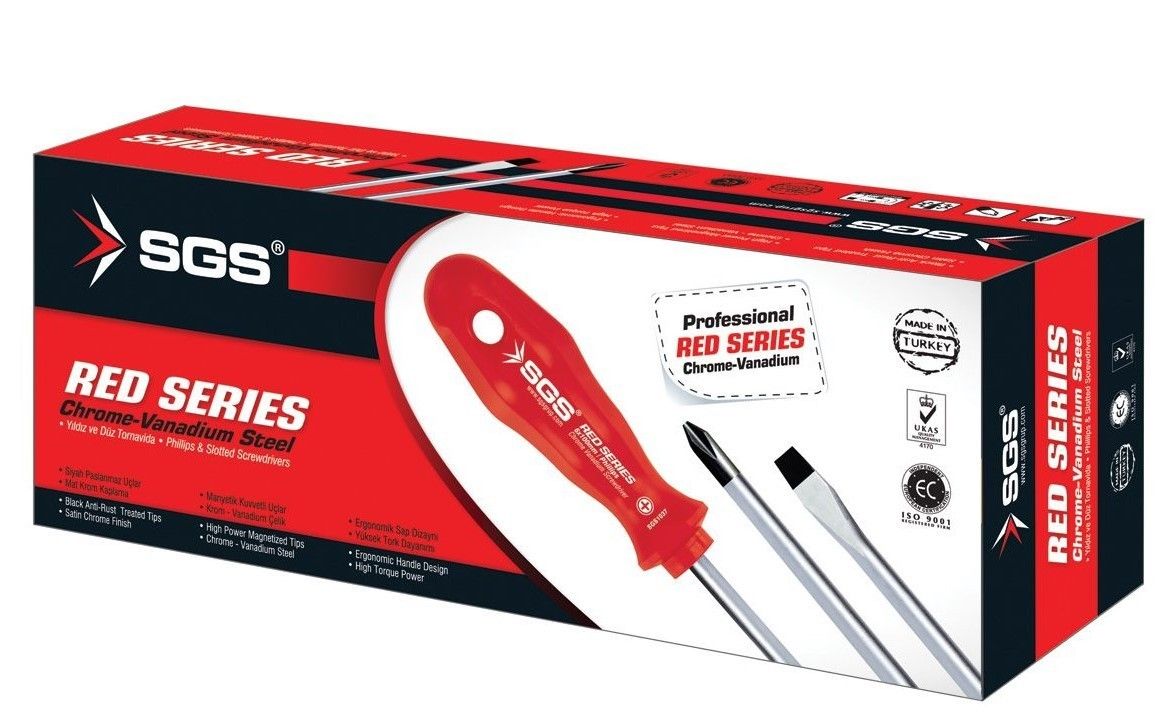 SGS 1029 6x150mm Düz Tornavida