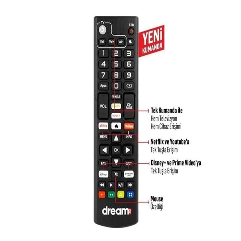 SH0039 Dreamstar Tv Box Kumandası