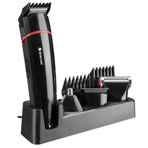 Silvercrest SC-200U 7 Parça Erkek Bakım Seti Siyah