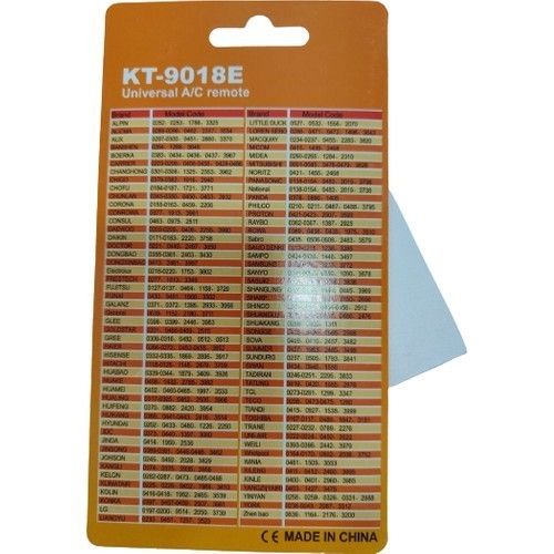 SK0527/KT-9018E Universal Akıllı Klima Kumandası