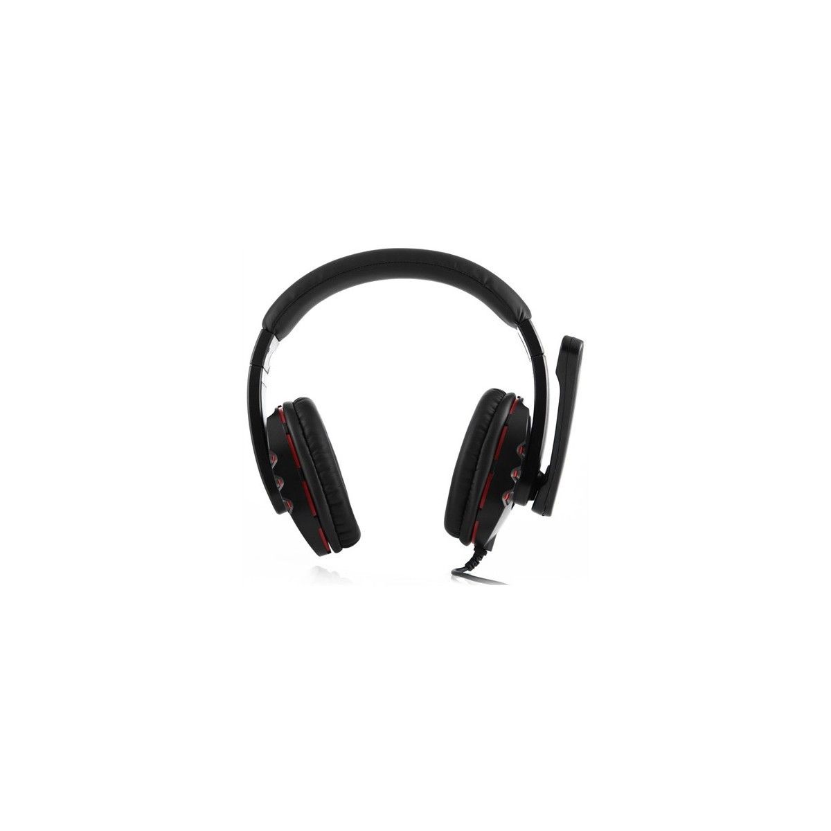 Snopy SN-338 Siyah-Kırmızı Mikrofonlu Kulaklık