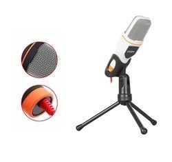 Snopy SN-340M Beyaz Masaüstü Mikrofon