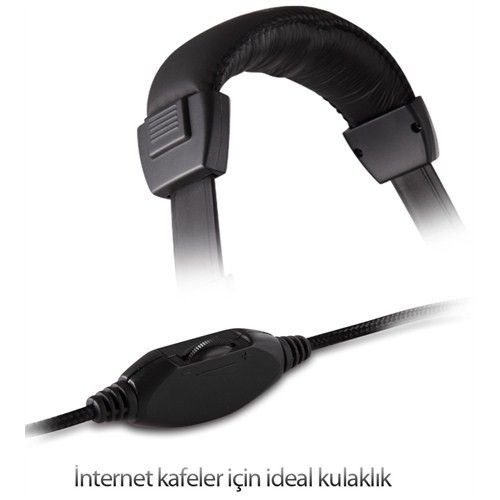 Snopy SN-4388 Deri Profesyonel Mikrofonlu Kulaklık