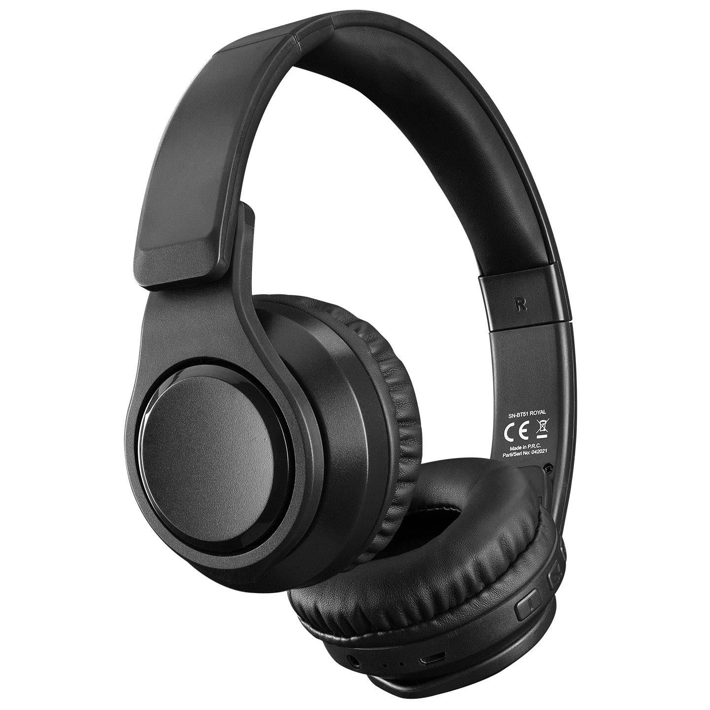 Snopy SN-BT51 Royal Siyah Bluetooth Kulaklık