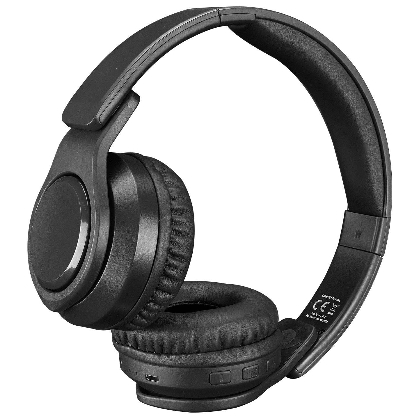 Snopy SN-BT51 Royal Siyah Bluetooth Kulaklık