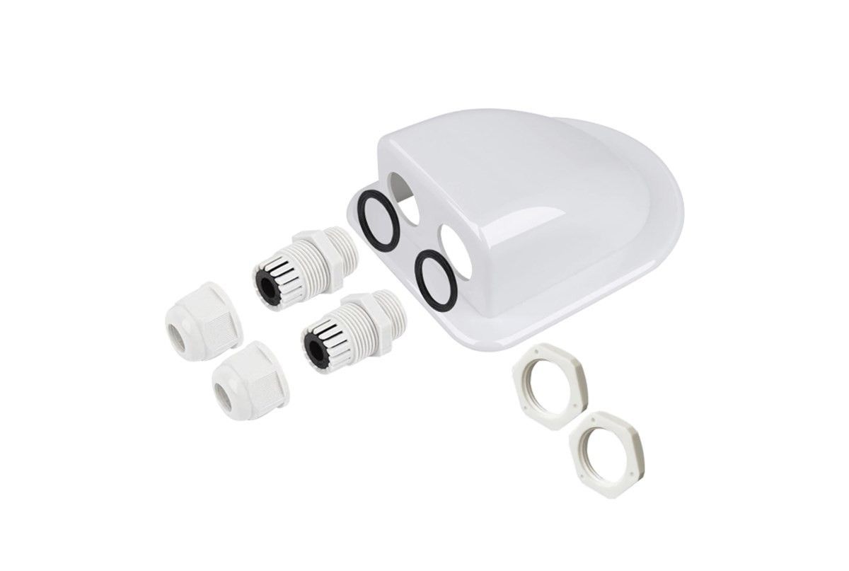 Solar Panel Kablo Geçiş Aparatı Beyaz