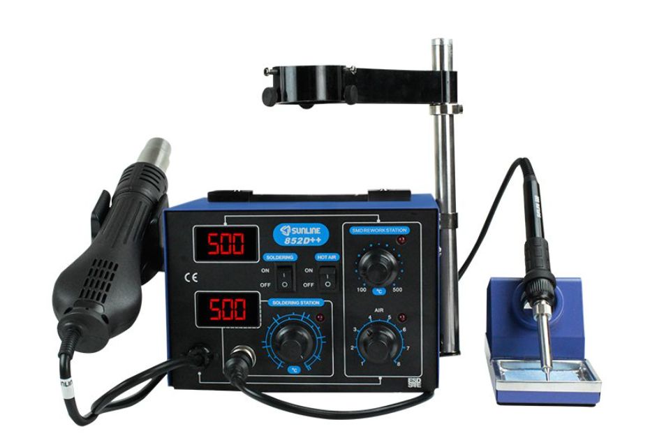 Sunline 852D++ Brushless Ayarlı Havya İstasyonu