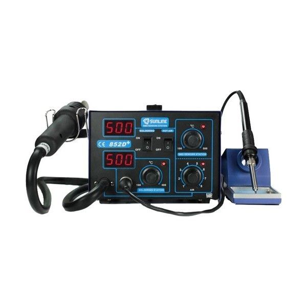 Sunline 852D+ Isı Ayarlı Havya / Sıcak Hava İstas.