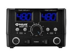 Sunline 852D+V2 Isı Ayarlı Havya+Üfleme Makinesi