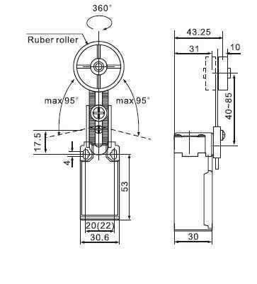 Swion LL8XCK-P149 Limit Switch
