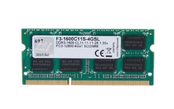 SZGL 4 Gb 1600 Mhz DDR3 1.35V SODIMM Ram