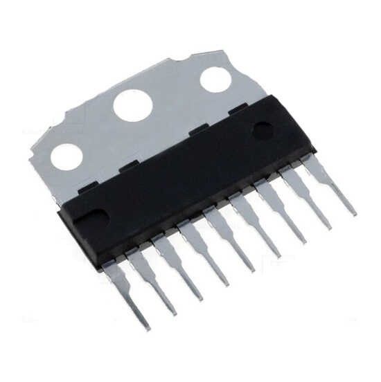 TA 7230 P  Çift Çıkışlı Ses Anfi Entegresi