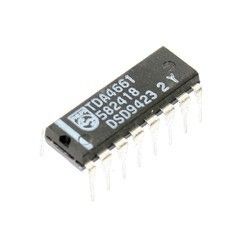Tda 4661 DIP-16 VCR CMOS Entegresi