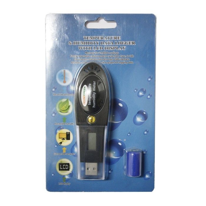 TeknoGreen HT-163 Basıç Sıcaklık ve Nem Ölçer