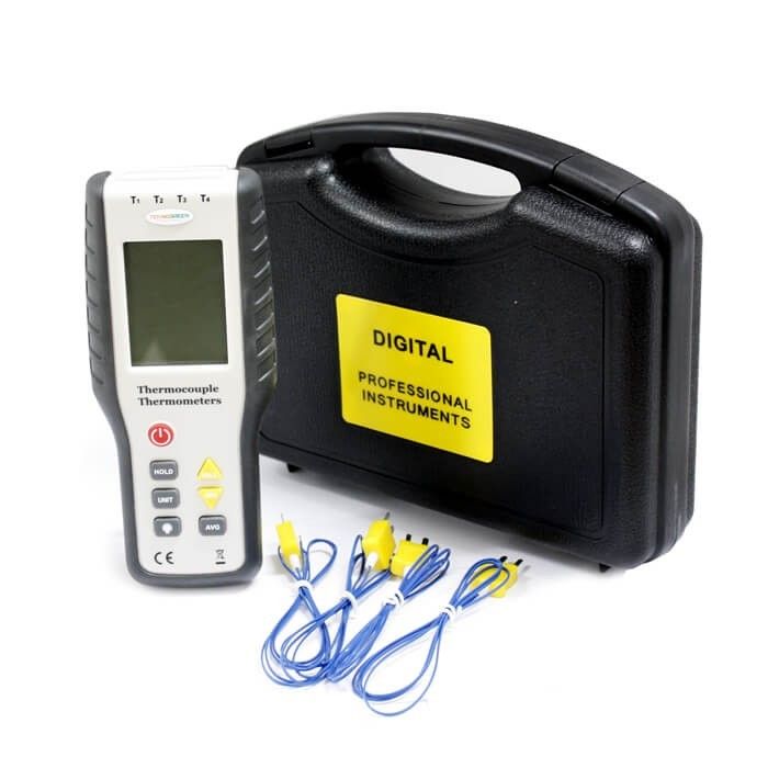 TeknoGreen HT-9815 4 Girişli Dijital Termometre
