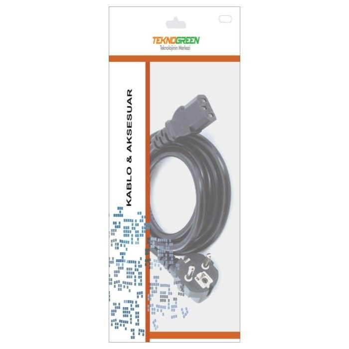 TeknoGreen PC-03 1.8m. 0.75mm Ac Power Kablo